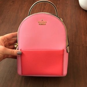 Kate spade mini backpack